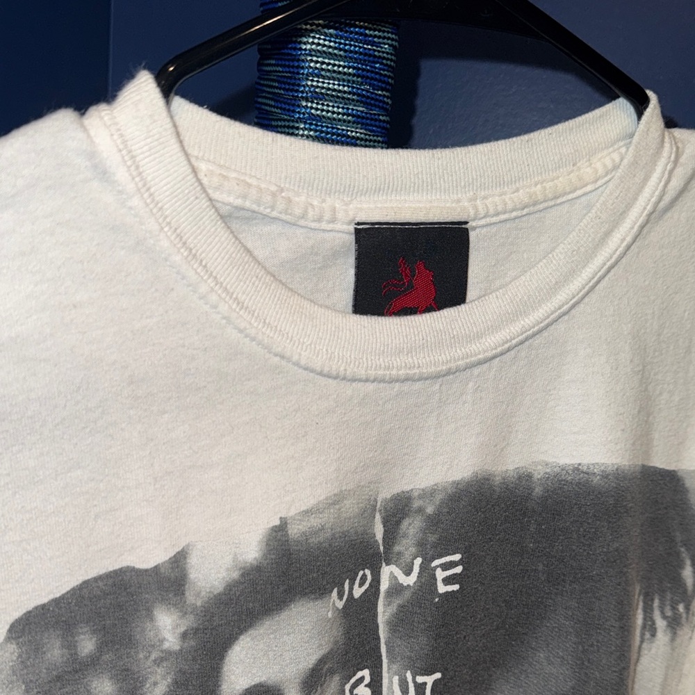 Bob Marley White & Black Graphic Tee Size Medium UNISEX - Picture 7 of 16